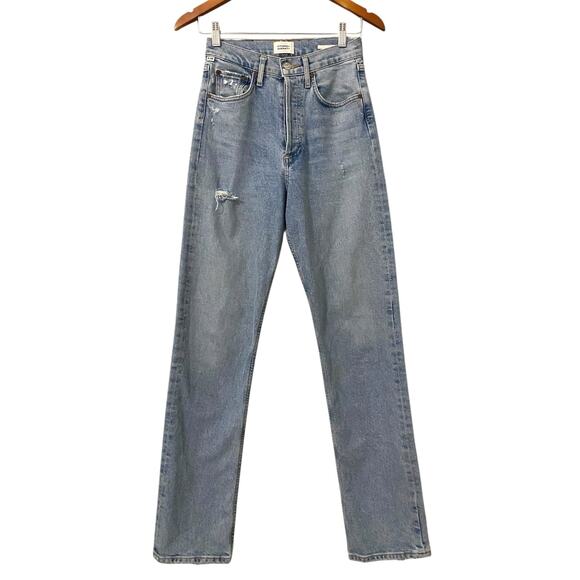 Citizens of Humanity Eva Relaxed Baggy Jeans US 23 Enchanted Blue Light Wash - Picture 6 of 15